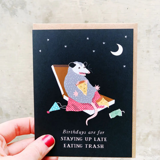 Birthday Possum Card