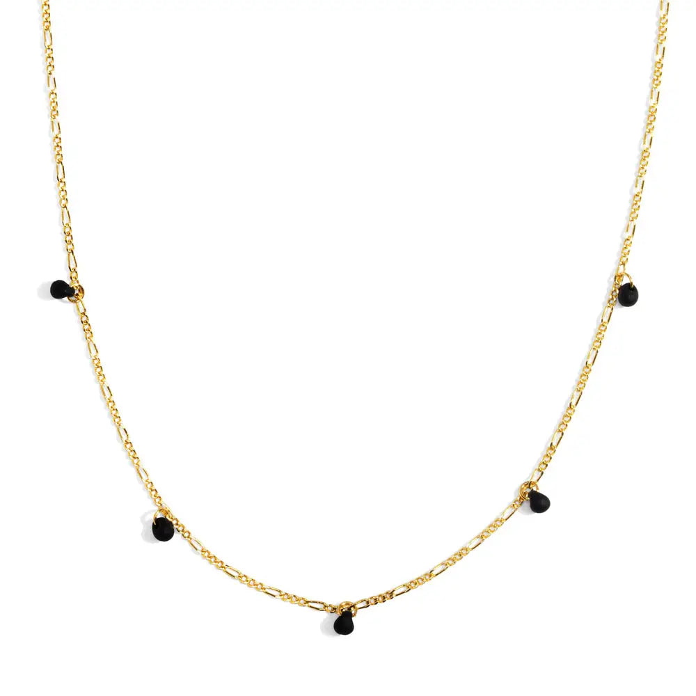Black Five Graces Necklace