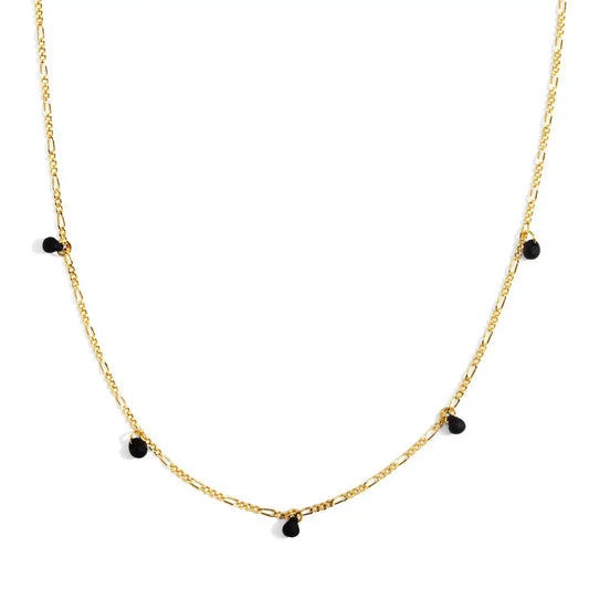 Black Five Graces Necklace