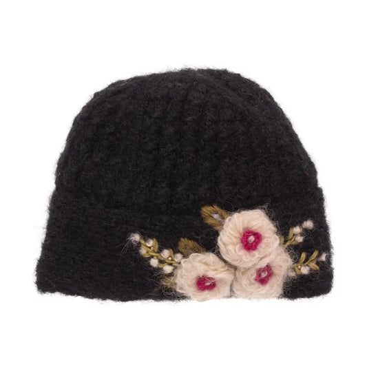 Black Mae Cloche by French Knot
