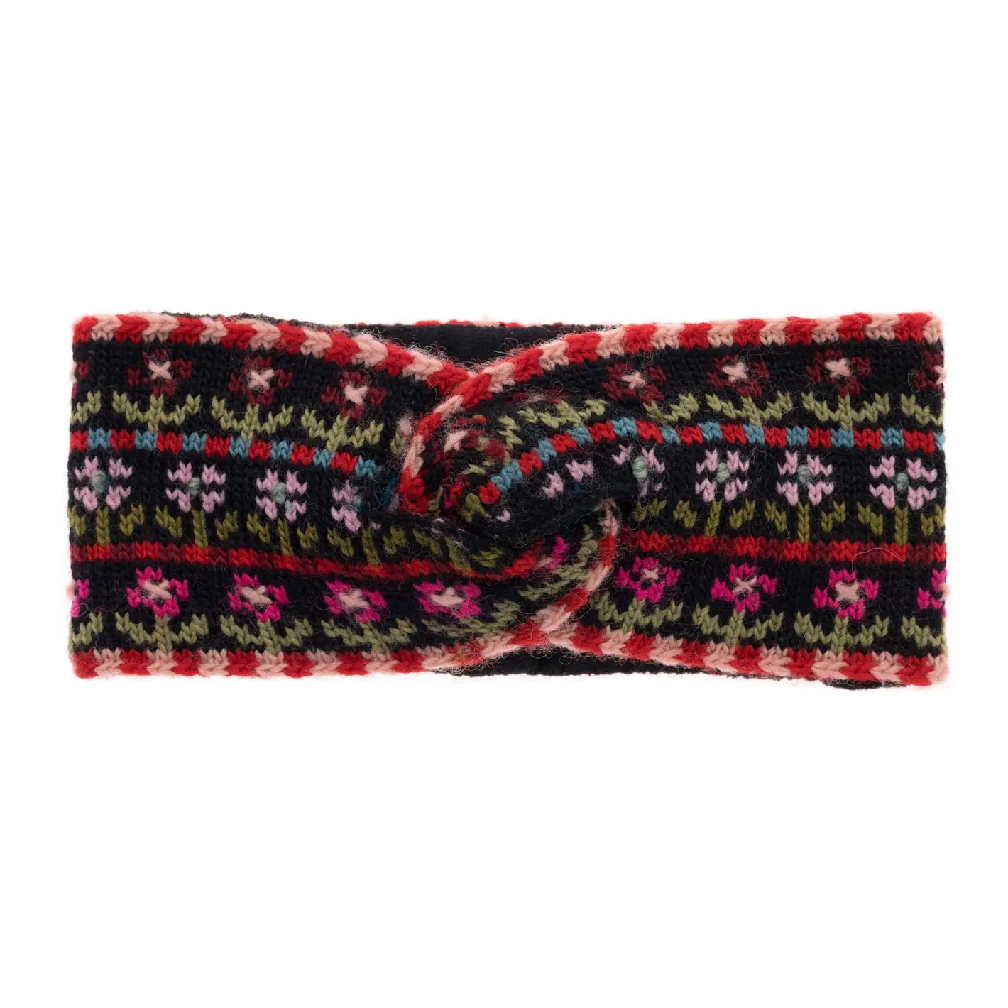 Black Tulip Headband by French Knot