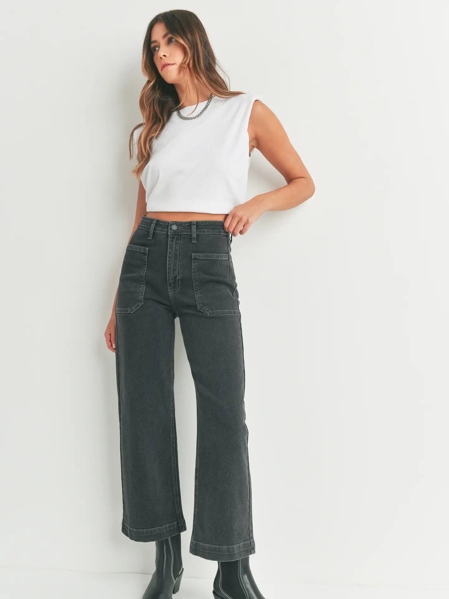 Black Utility Pant