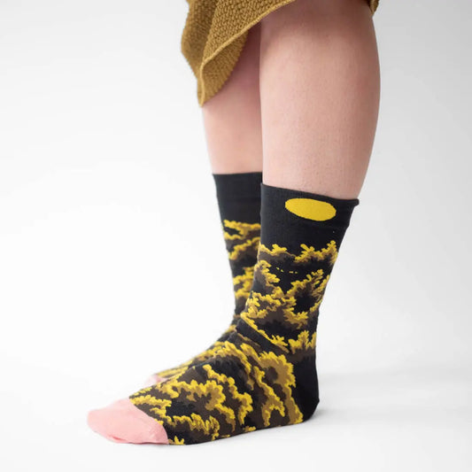 Black Panther & Foliage Socks