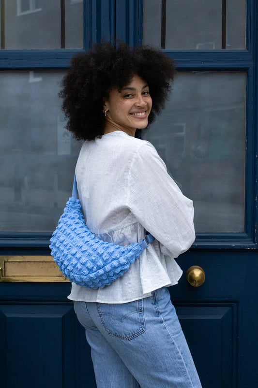 Blue Crossbody Bag