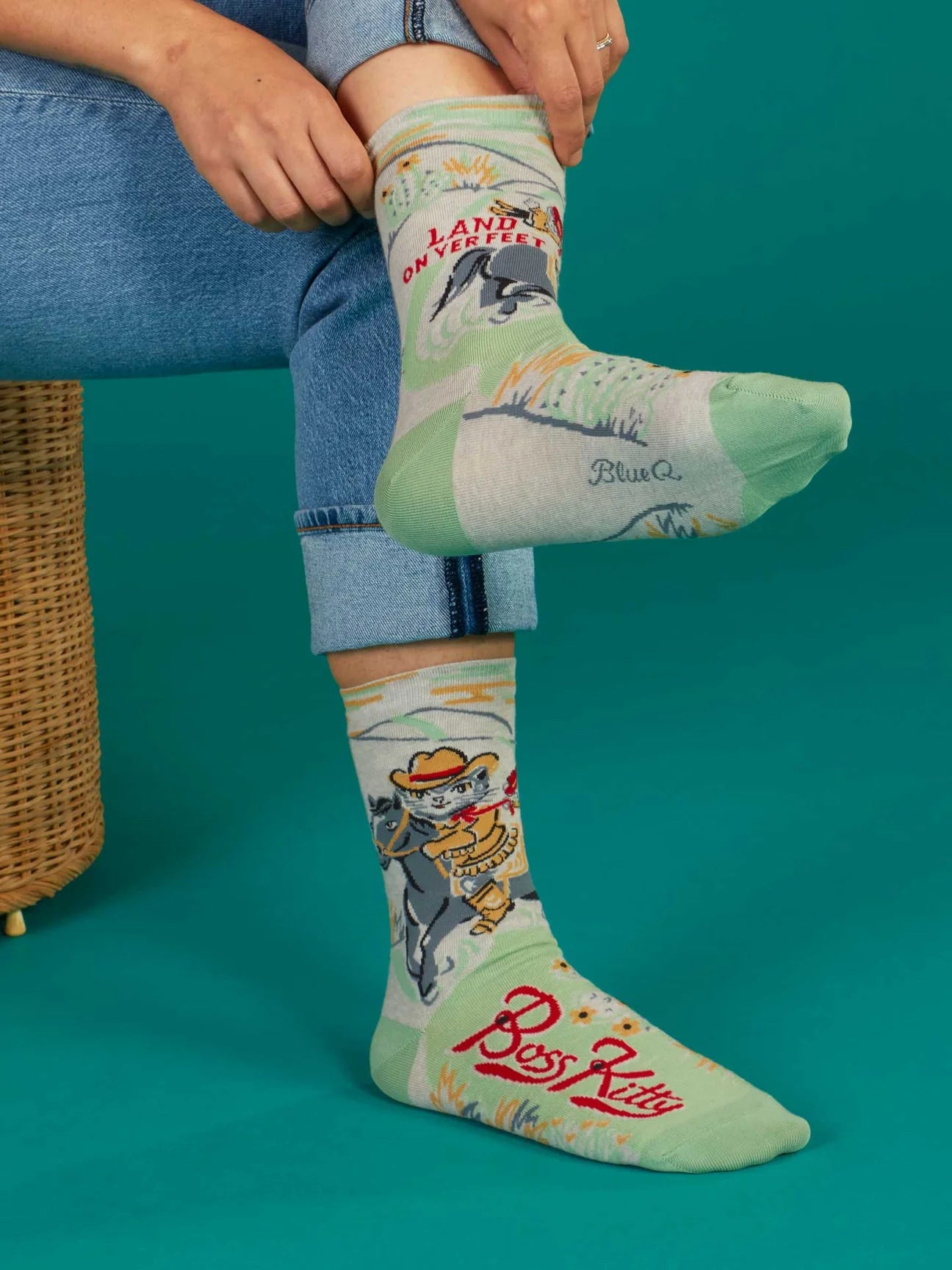 Boss Kitty Crew Socks