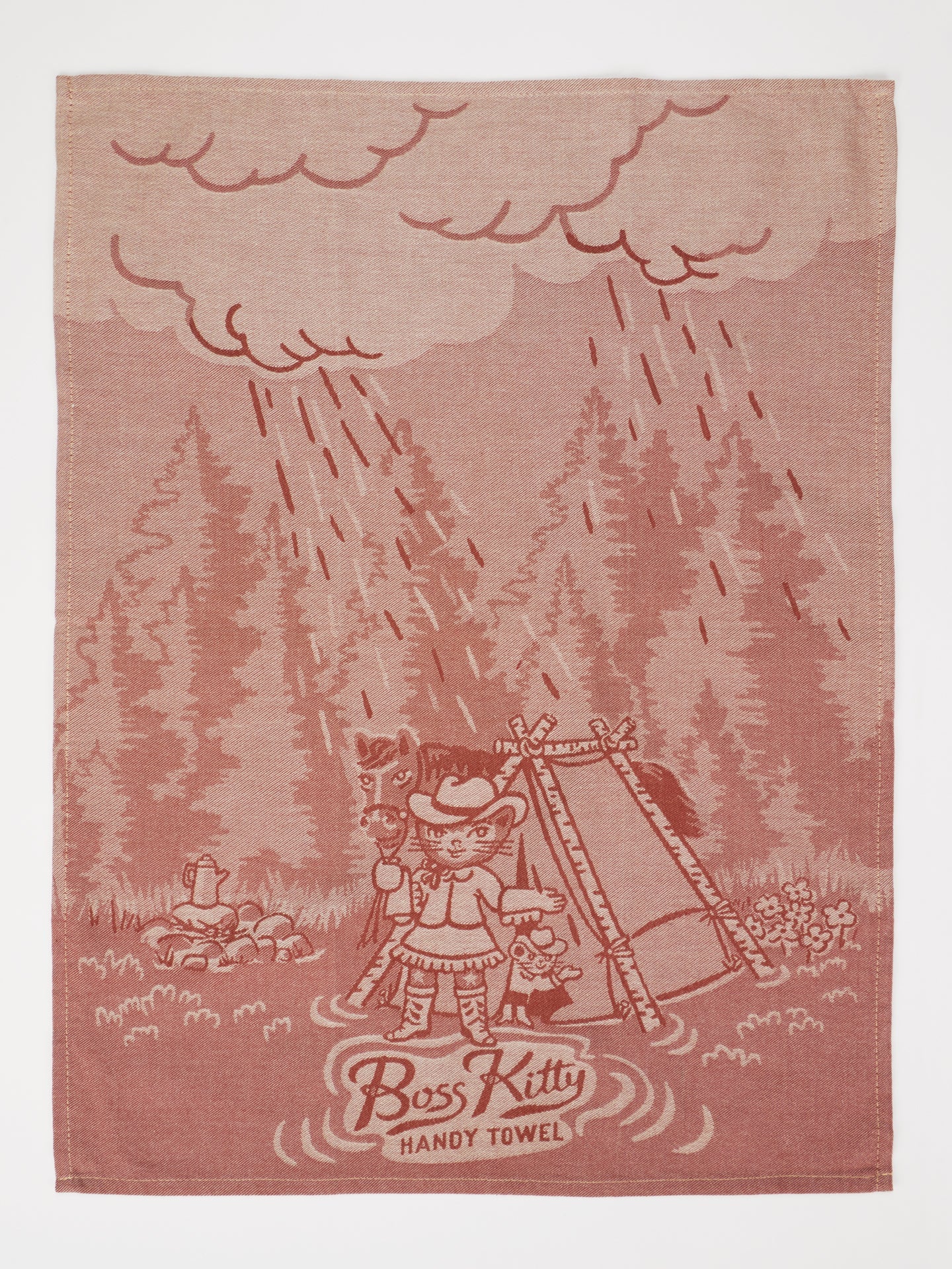 Boss Kitty Dish Towel