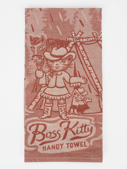 Boss Kitty Dish Towel