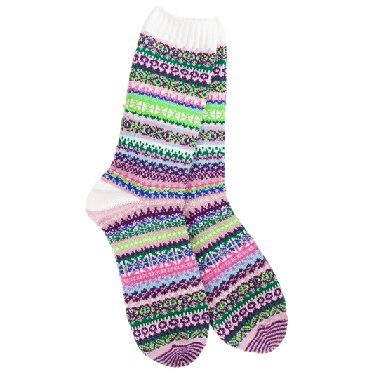 Botanical Weekend Nordic Crew Socks