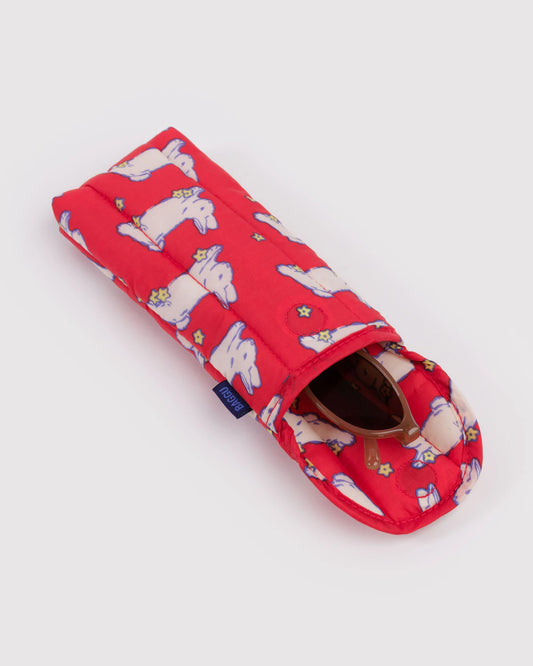 Bunnies Puffy Glasses Sleeve by Baggu
