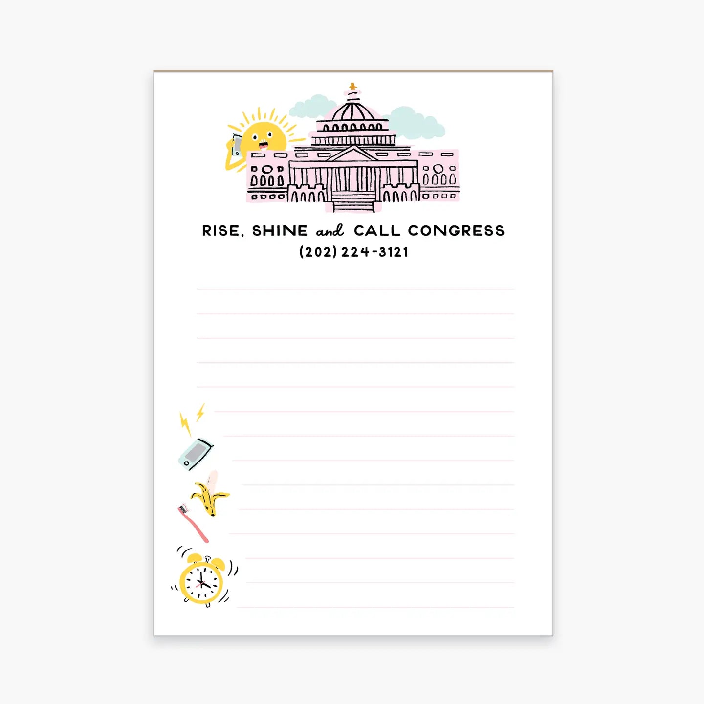 Call Congress Notepad