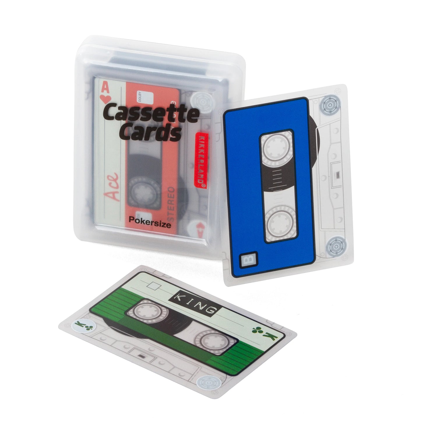 Cassette Playing Cards by Kikkerland