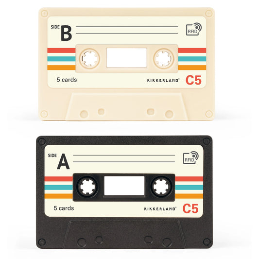 Cassette Pop-Up Card Holder by Kikkerland