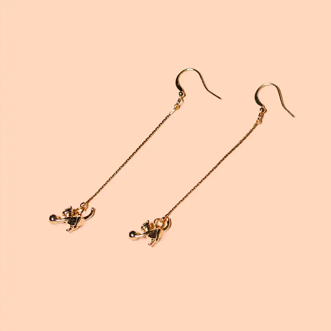 Cat Benatar Earring -18K Gold Plated