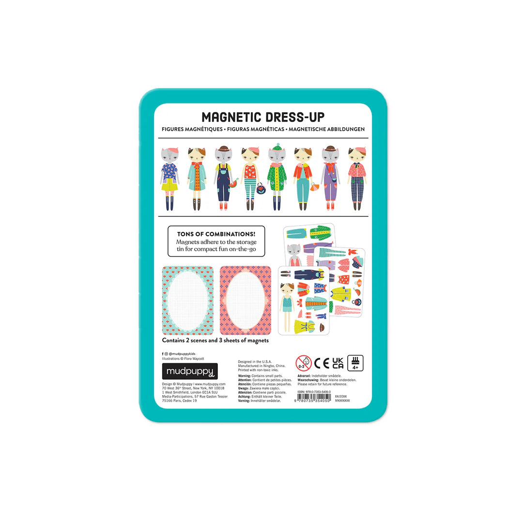 Cat Fashion Magnetic Dress-up