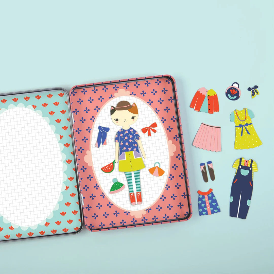 Cat Fashion Magnetic Dress-up