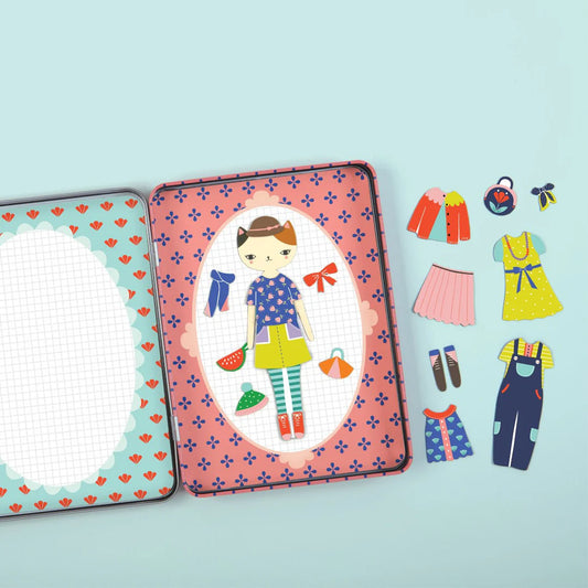 Cat Fashion Magnetic Dress-up