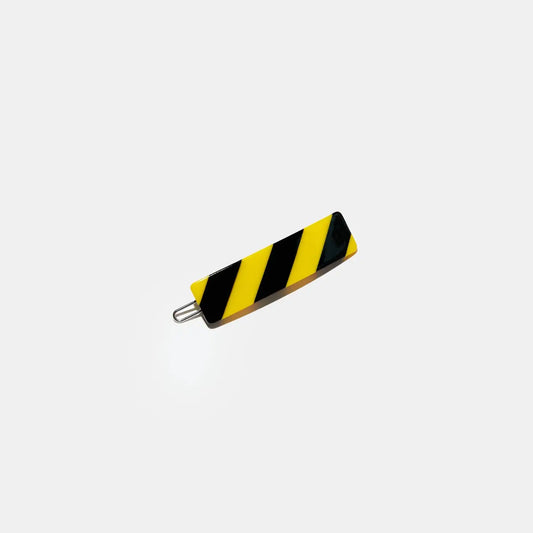 Caution Clip in Black + Yellow
