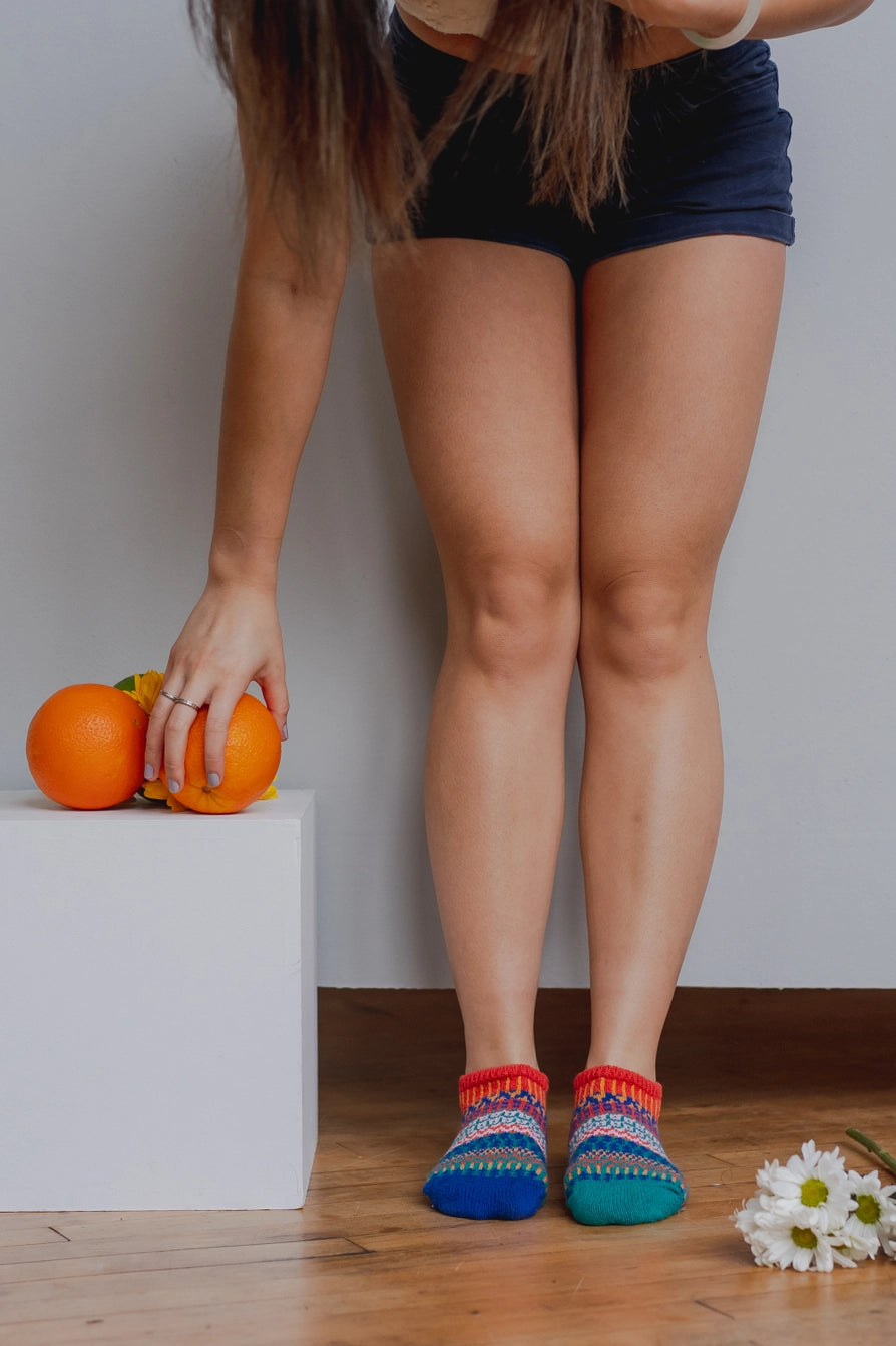Cayenne Ankle Socks by Solmate Socks