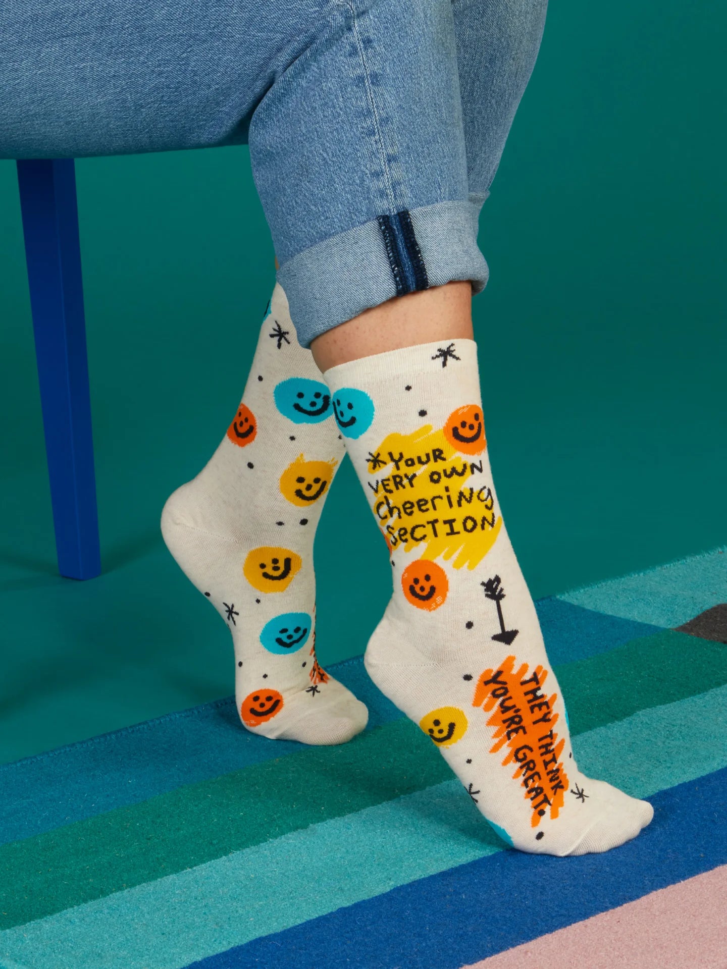 Cheering Section Crew Socks