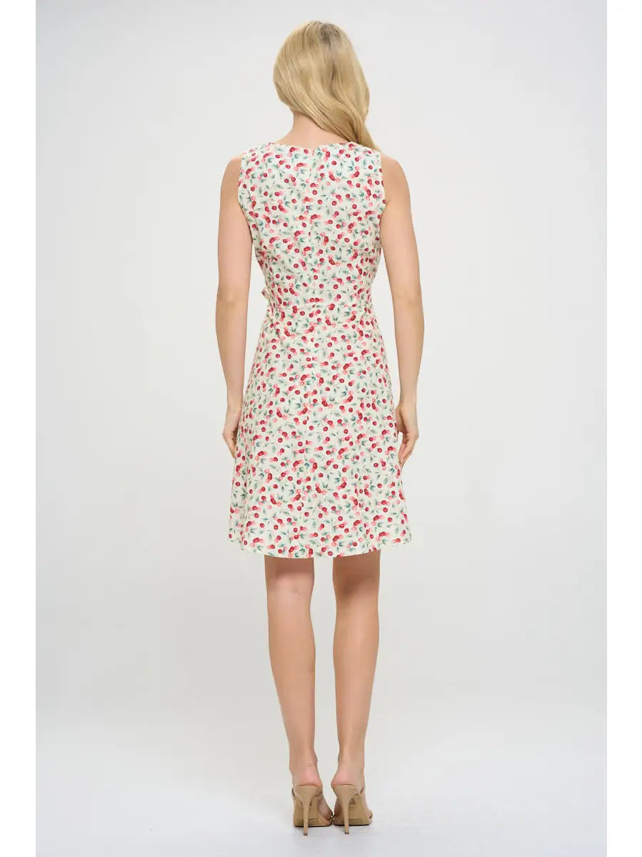 Cherry Print Dress