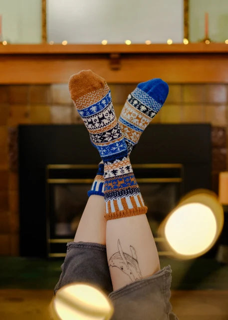 Chestnut Crew Socks by Solmate