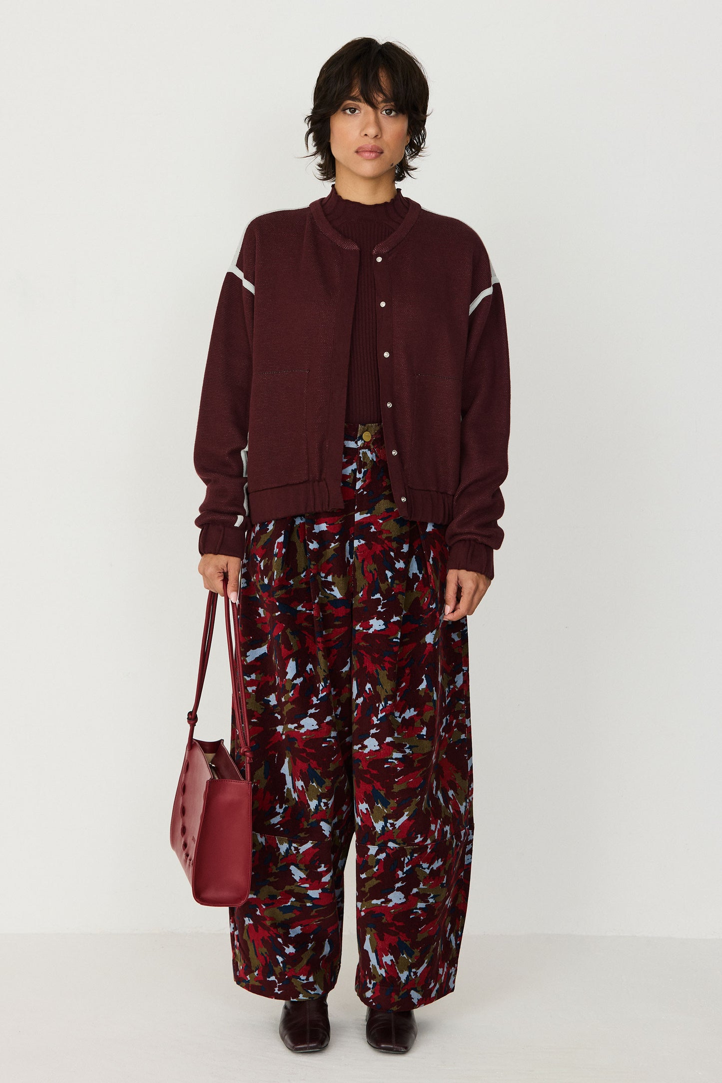 Chocolate Camo Kenare Trouser by SKFK