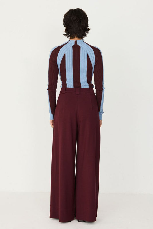 Chocolate Nia Trouser by SKFK