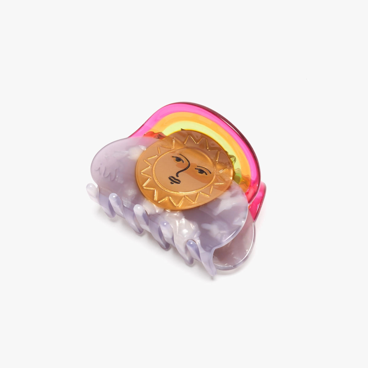 Ciel Sun and Rainbow Sky Hair Claw