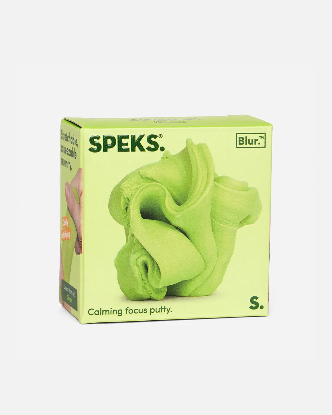 Citron Blur Calming Focus Putty by Speks