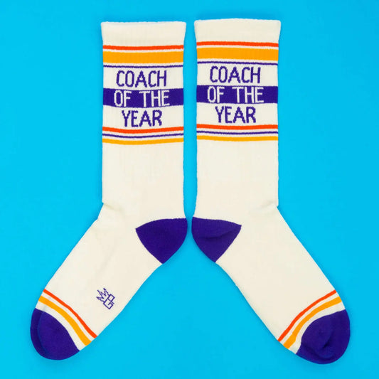Coach of the Year Gym Crew Socks
