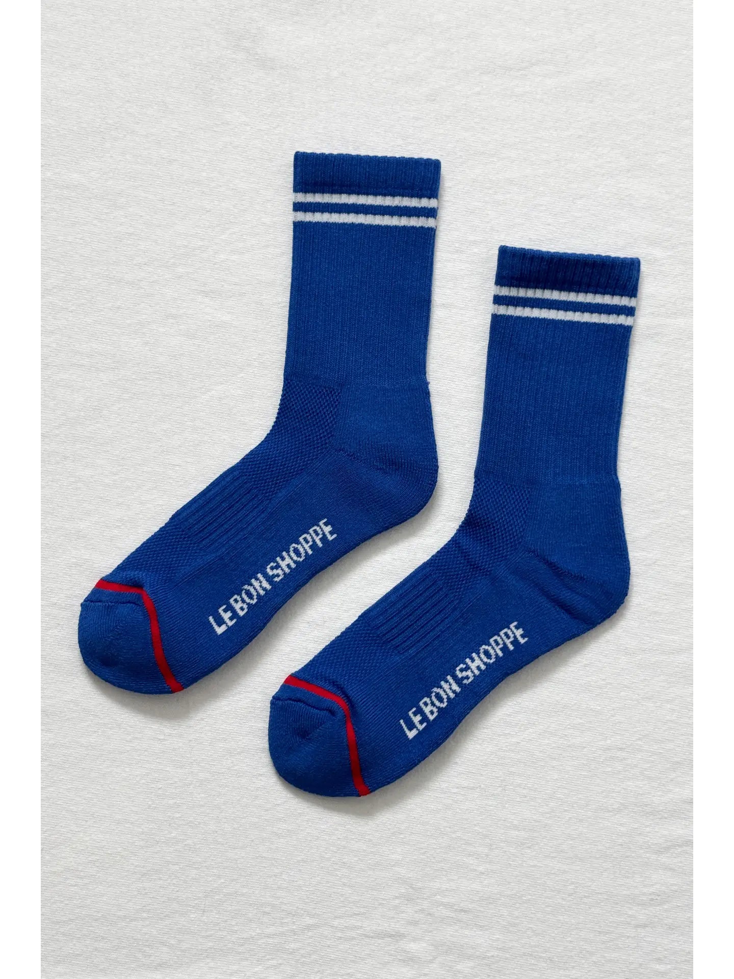 Cobalt Boyfriend Socks by Le Bon Shoppe