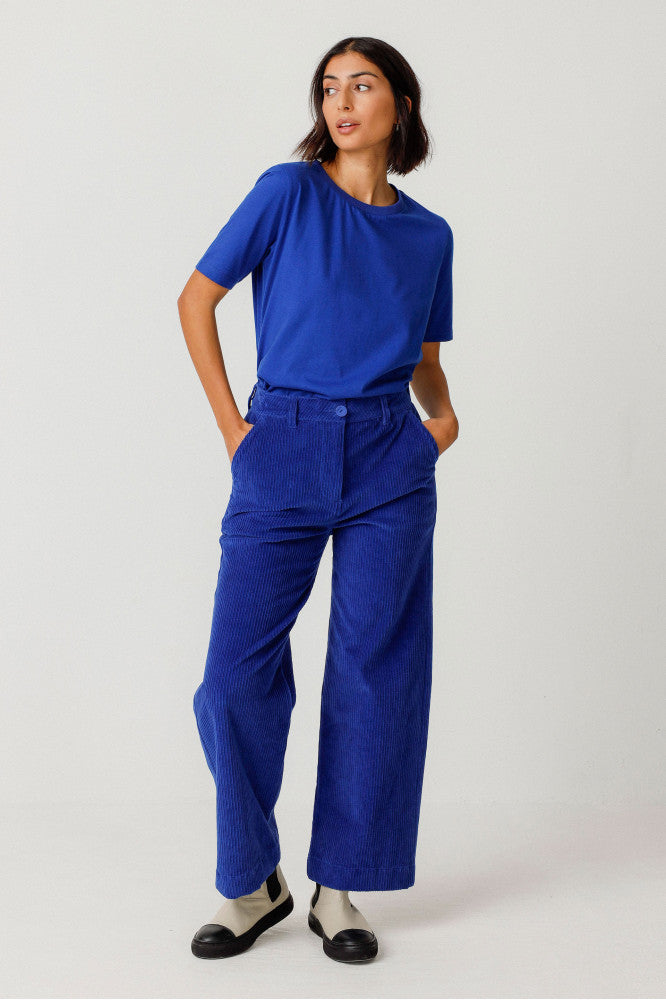 Cobalt Leartza Corduroy Trouser