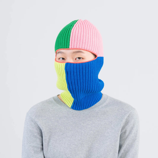 Cobalt Pink Quattro Knit Balaclava