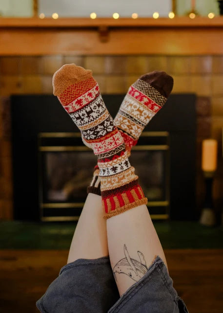 Cocoa Crew Socks by Solmate