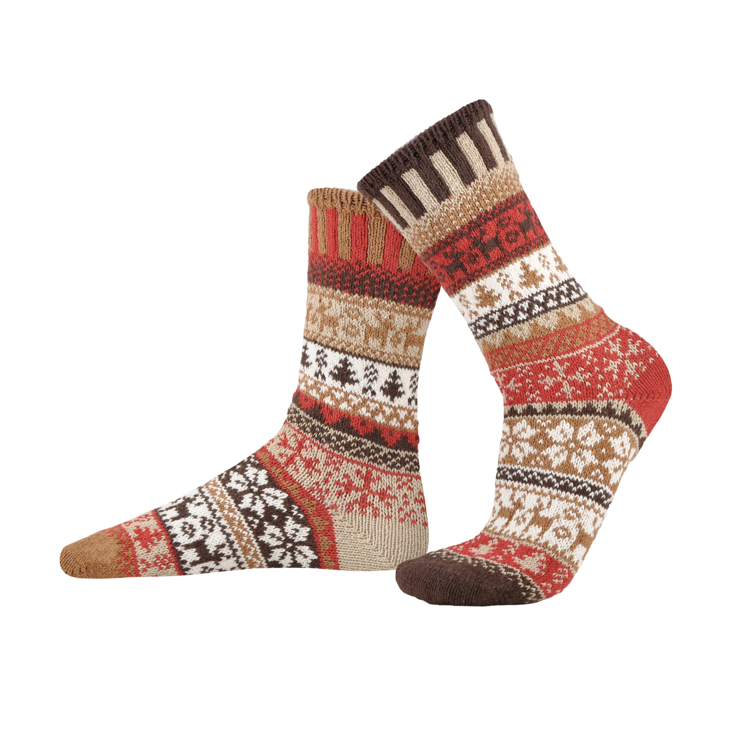 Cocoa Crew Socks by Solmate
