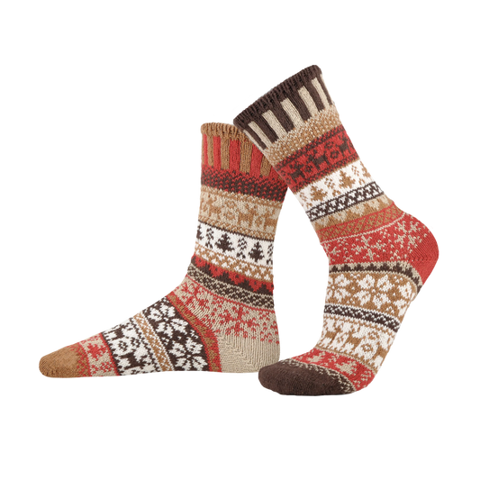 Cocoa Crew Socks by Solmate