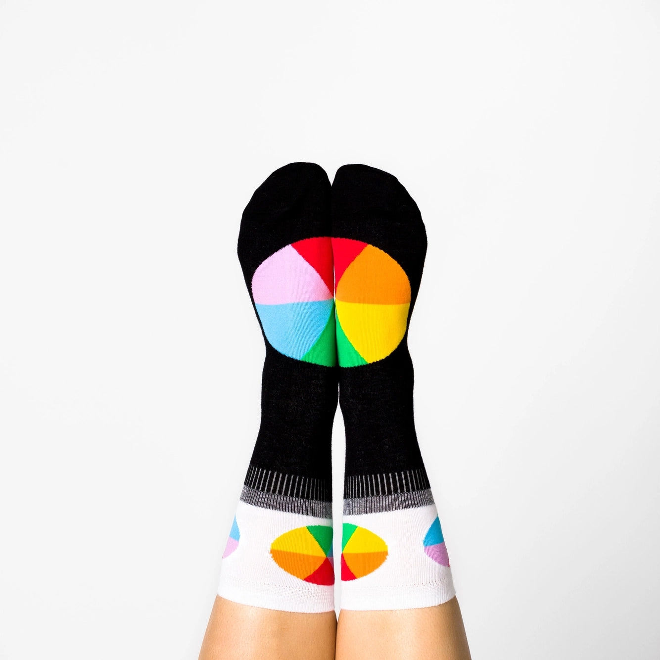 Color Wheel Socks Women's Sizing