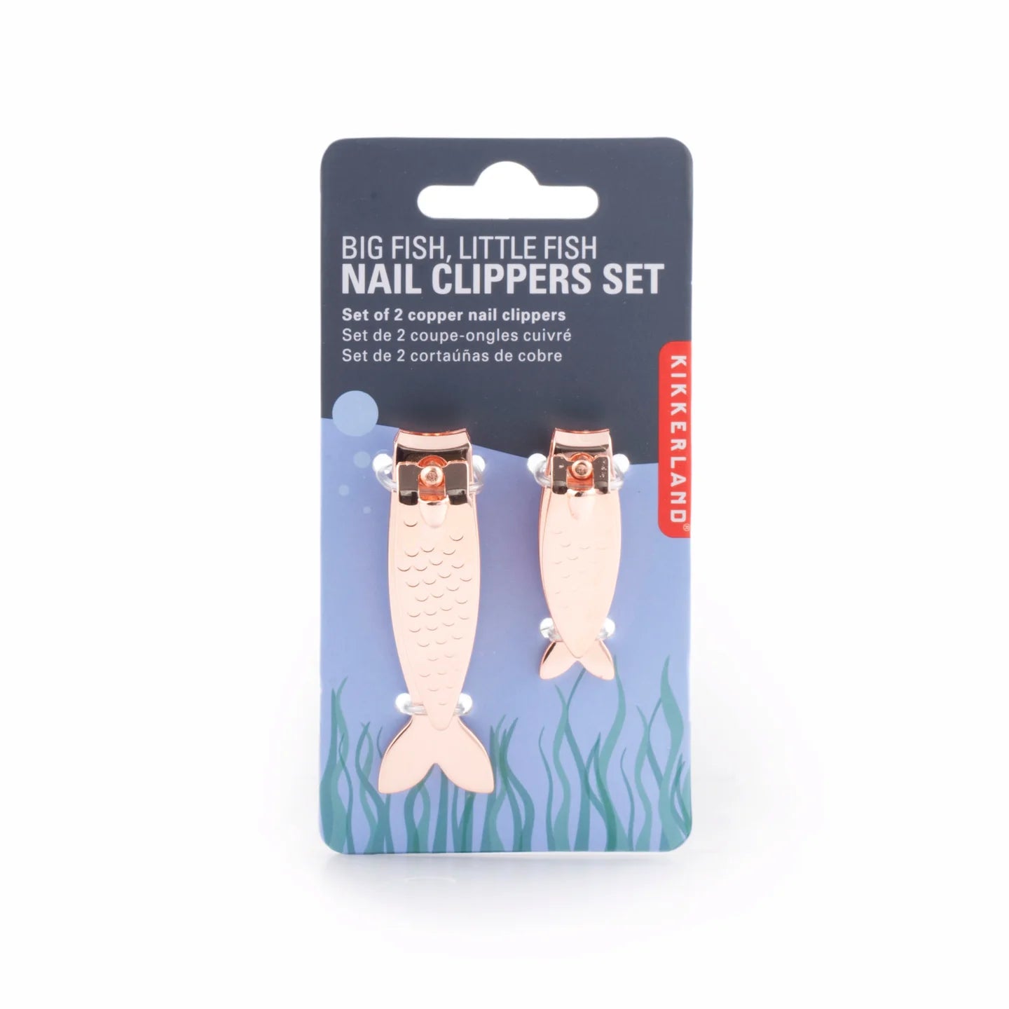 Copper Fish Nail Clippers Set