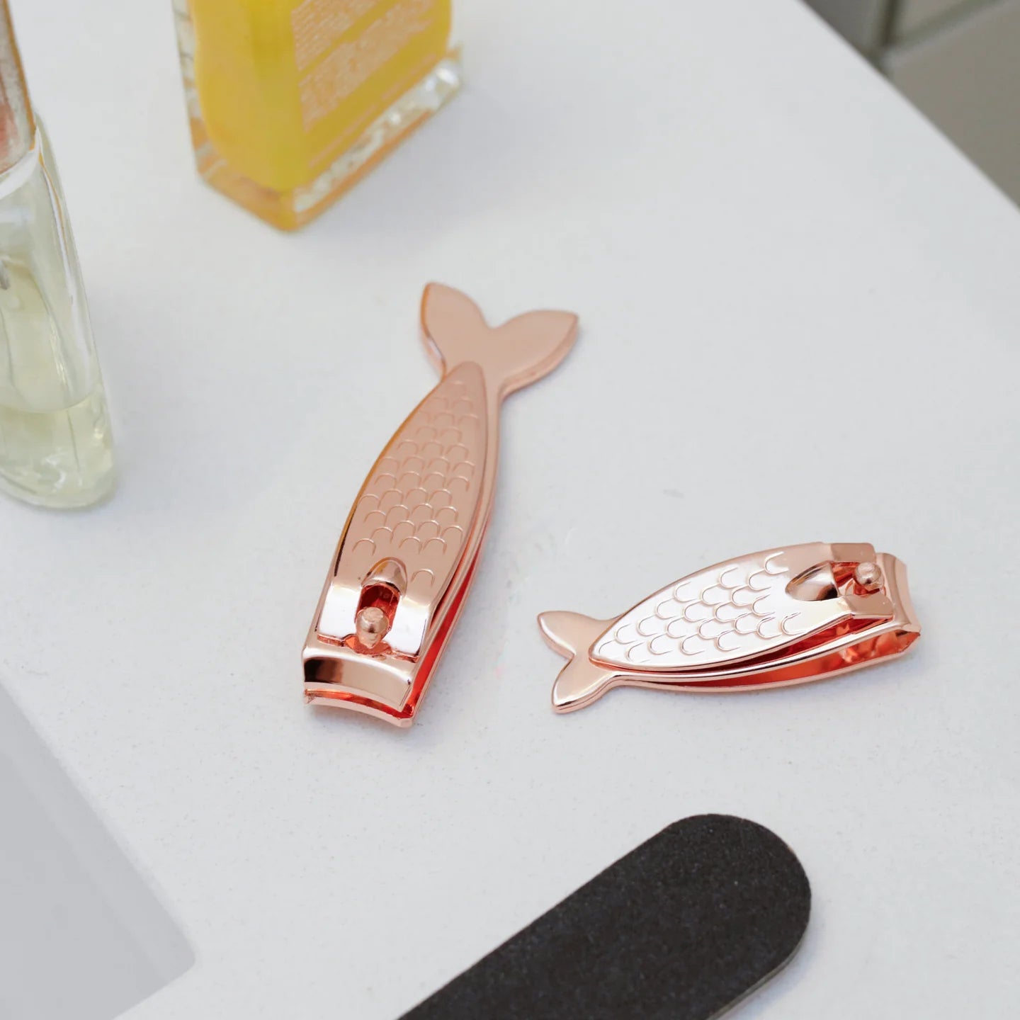 Copper Fish Nail Clippers Set