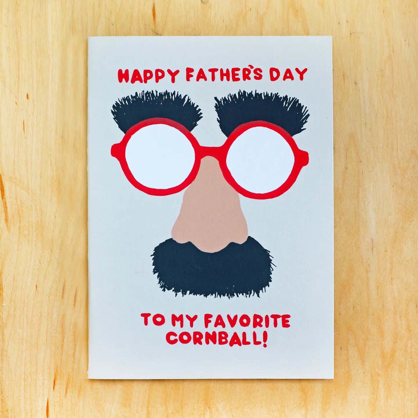 Cornball Dad Greeting Card