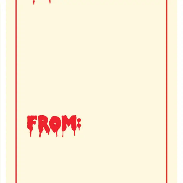 Creepy Santa Gift Tags