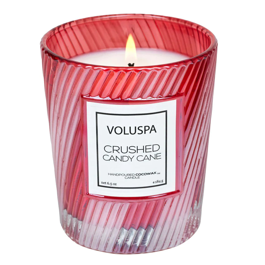 Crushed Candy Cane Classic Candle