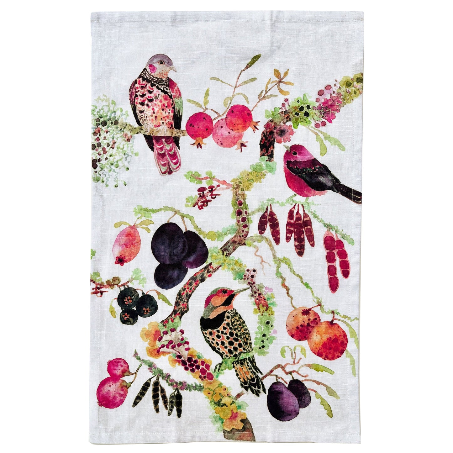 Curly Locust Tea Towel by Betsy St. Clair