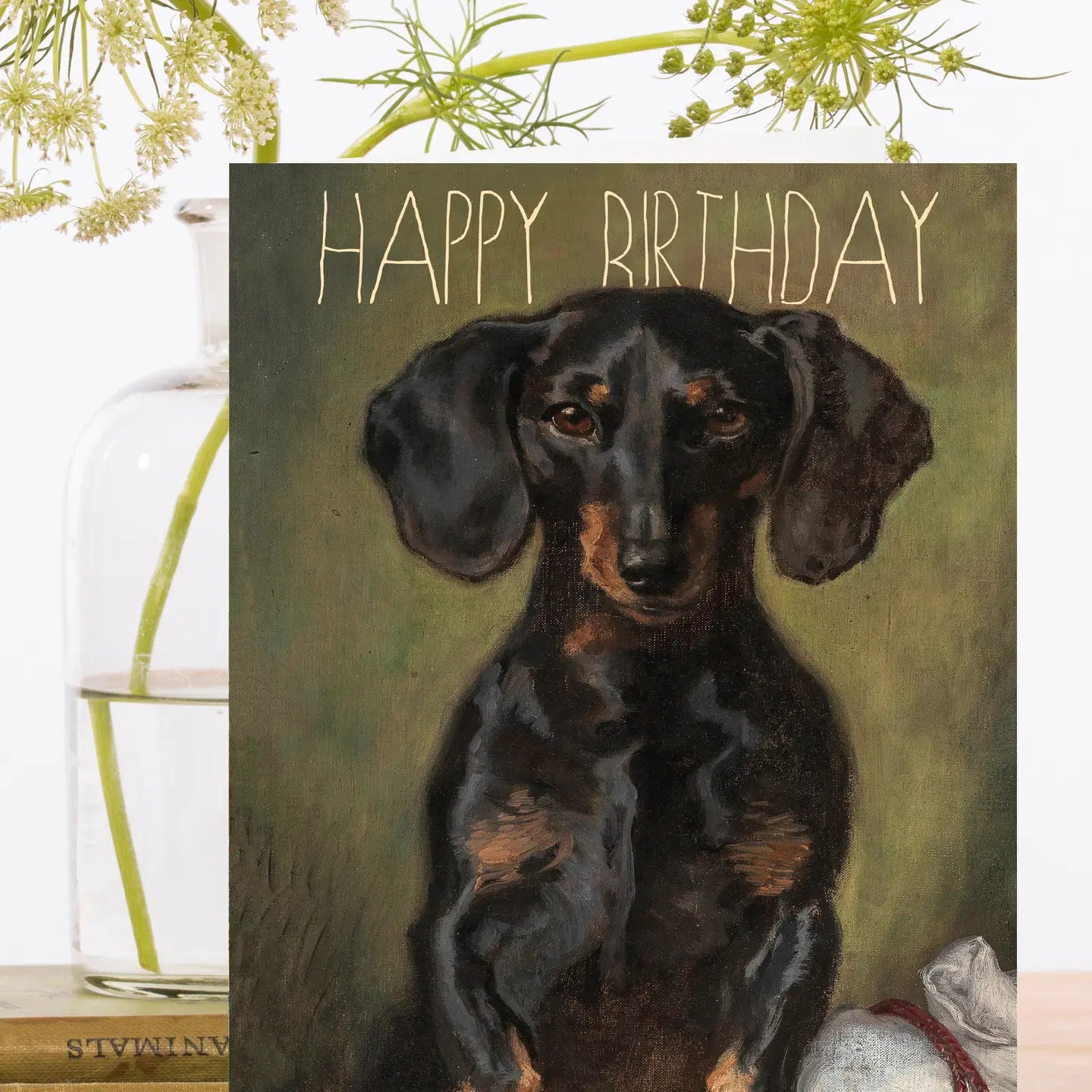 Dachshund Birthday Card