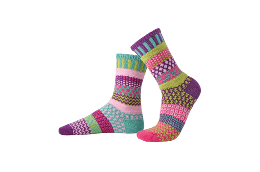 Dahlia Crew Socks by Solmate Socks