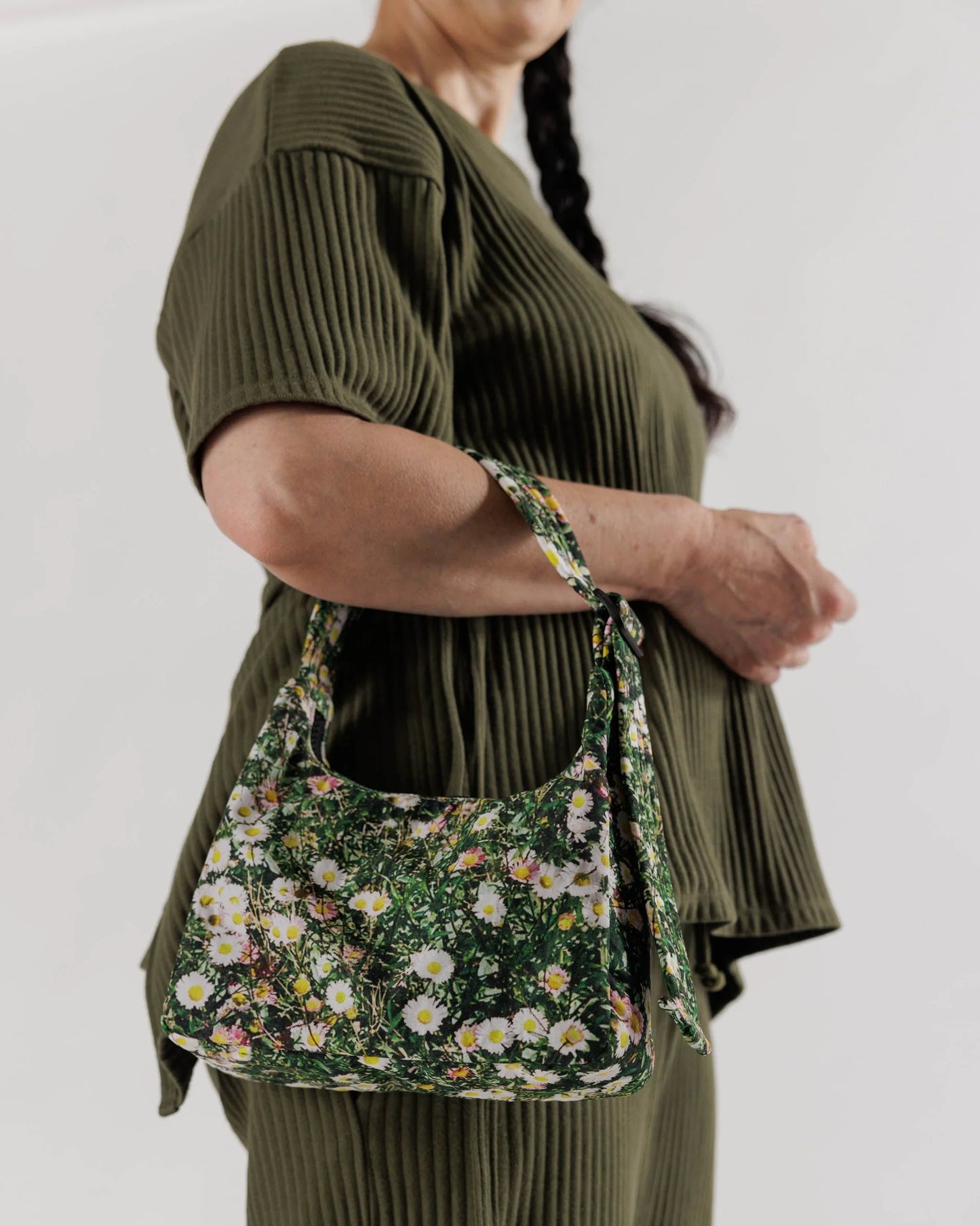 Daisy Mini Nylon Shoulder Bag