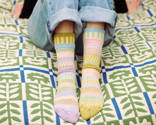 Daphne Crew Socks by Solmate Socks