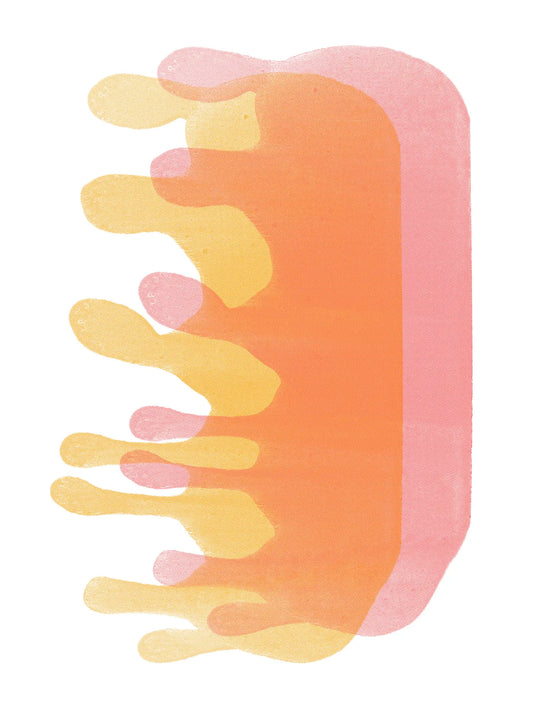 Dark Cherry Blob Women's Long Sleeve Crop Tee by Go To Devil