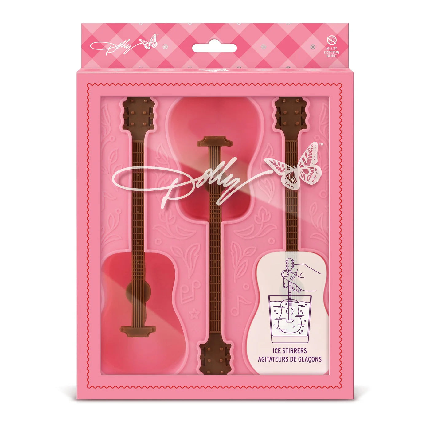 Dolly Guitar Ice Stirrers