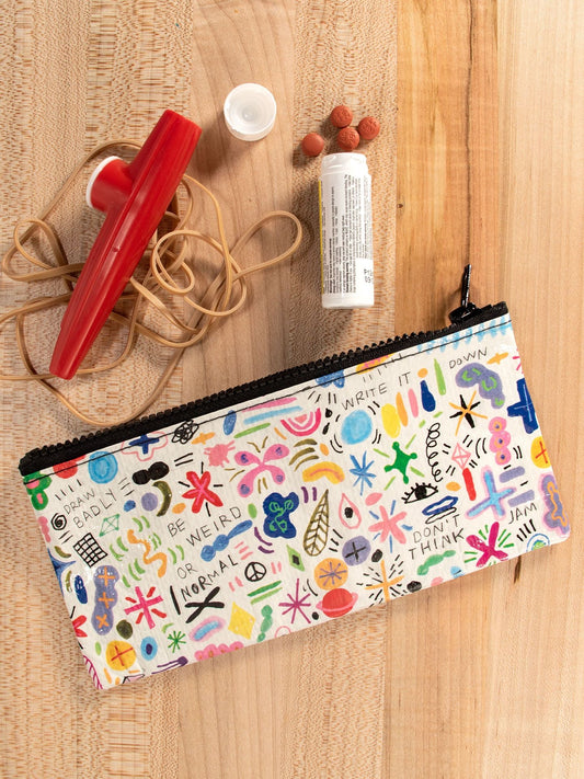 Doodle Party Pencil Case by Blue Q